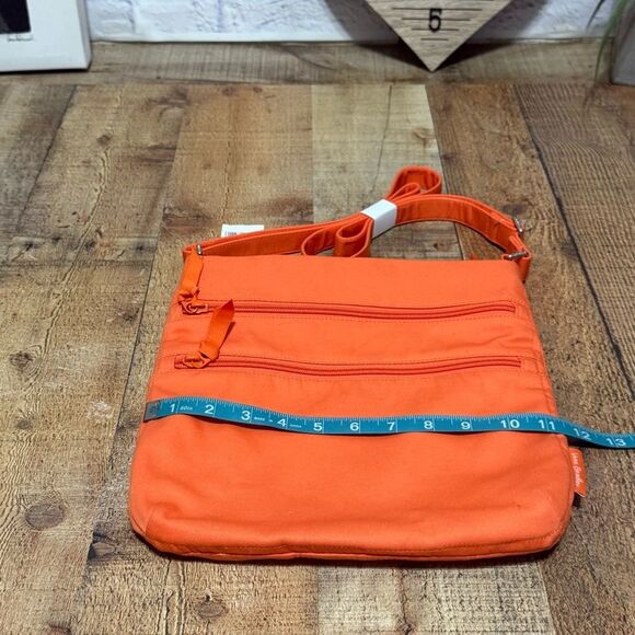 NWT Vera Bradley Triple Zip Hipster In Orange Bell Pepper - Picture 4 of 14